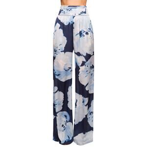 Ramy Brook Floral Blue Robin Pants Size 6